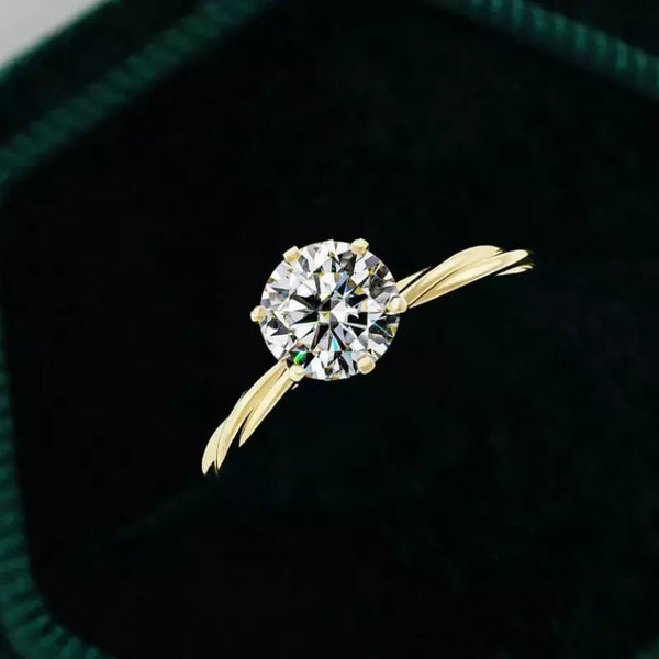 Bague Femme Moissanite Élyra France