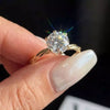 Bague Femme Moissanite