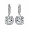 Boucles d'Oreilles Femme Moissanite Luméra Blanc