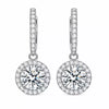 Boucles d'Oreilles Femme Moissanite Luméra Argent 925