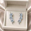 Boucles d'Oreilles Femme Moissanite 