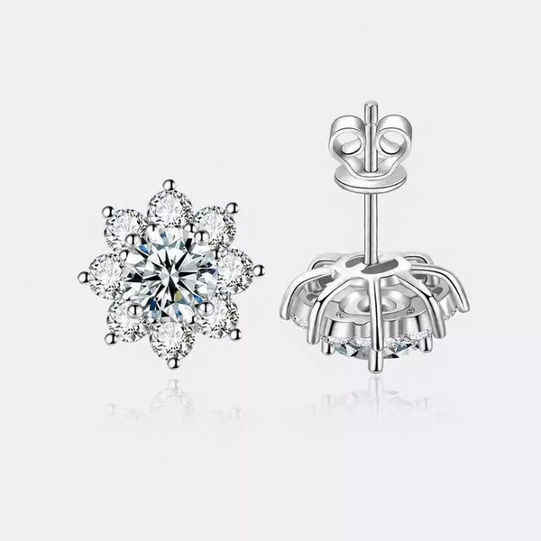 Boucles d'Oreilles Flocon