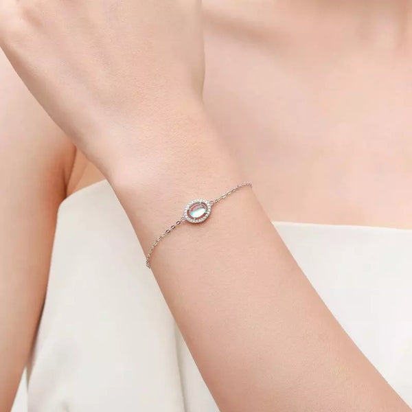 Bracelet Femme Argent 925 Nacre