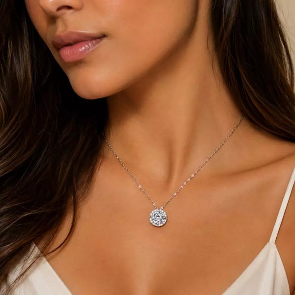 Collier Femme Moissanite Auréline