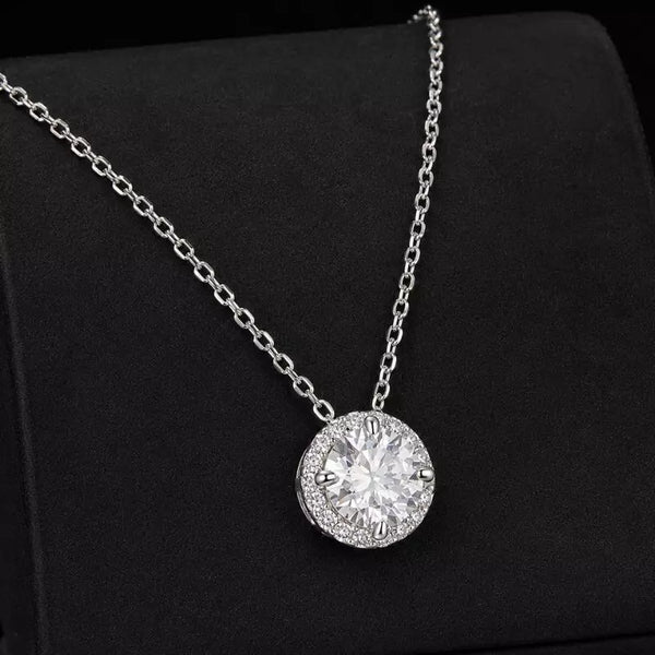 Collier Femme Moissanite 