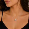 Collier Femme Moissanite Éclat