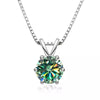 Collier Femme Moissanite Halo Monvierre Collection