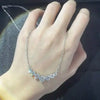 Collier Femme Moissanite Sourire