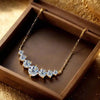 Collier Femme Moissanite Sourire