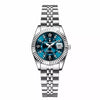 Montre Femme Bleu Argenté