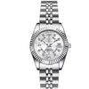 Montre Femme  Blanc Argenté