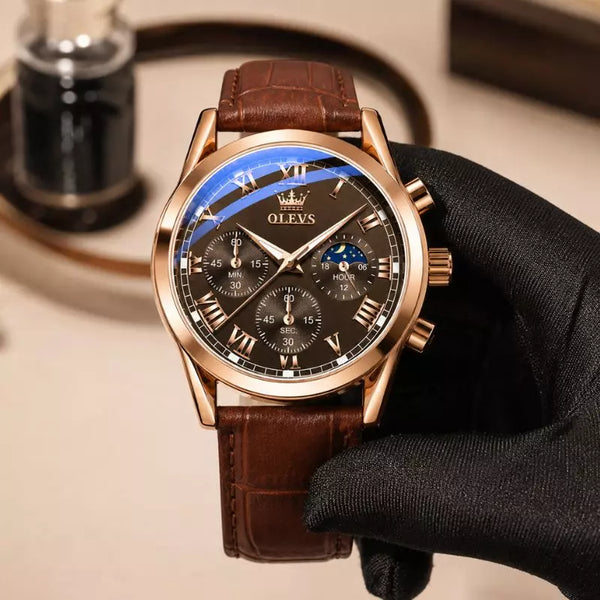 Montre Homme Brun rosé