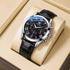 Montre Homme Argent Noir