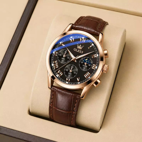 Montre Homme Rose Noir