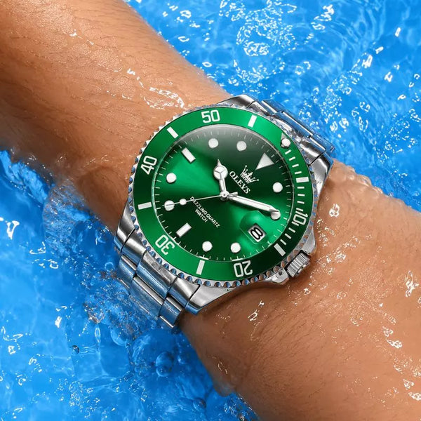 Montre Homme Vert