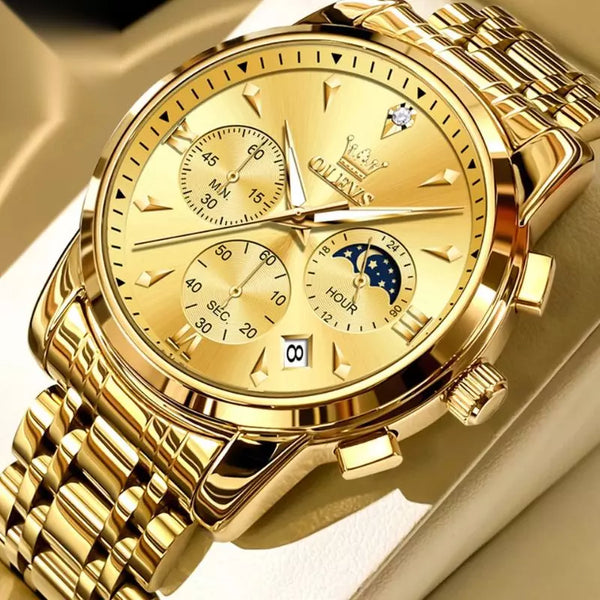 Montre Homme Tout en Or