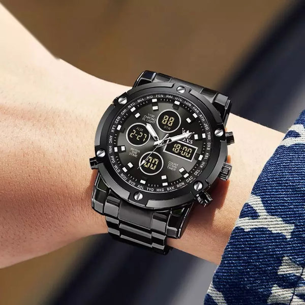 Montre Homme Vortex Noir