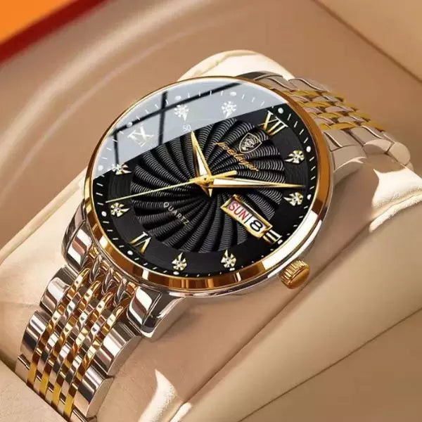 Montre Homme Or Noir 